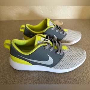 ROSHE GOLF SHOE - GREY/YELLOW